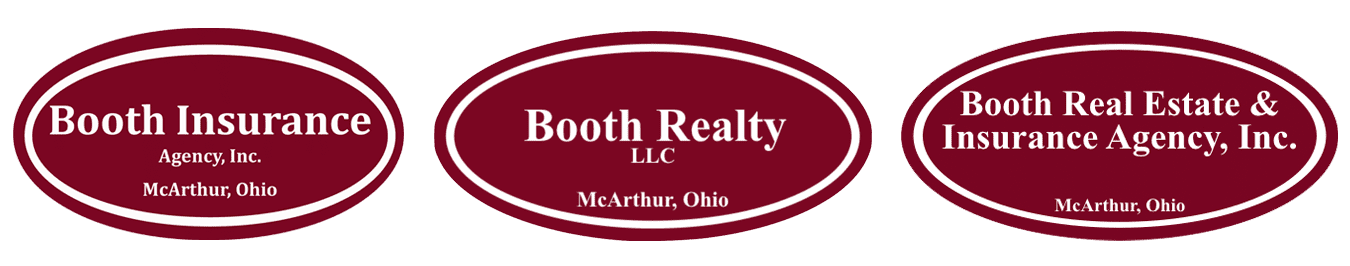 Booth Insurance and Realty Logos
